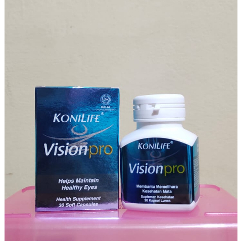 Konilife VISION PRO ISI 30 Kapsul (Vitamin Mata dan Pencegahan Katarak) Obat mata // VISION PRO KONI