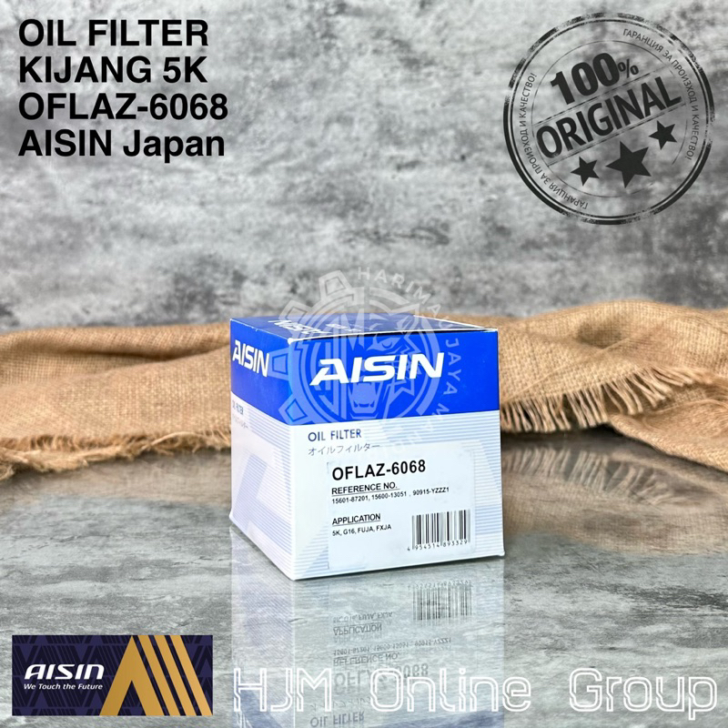OIL OLI FILTER KIJANG 5K 7K OFLAZ-6068 AISIN Japan