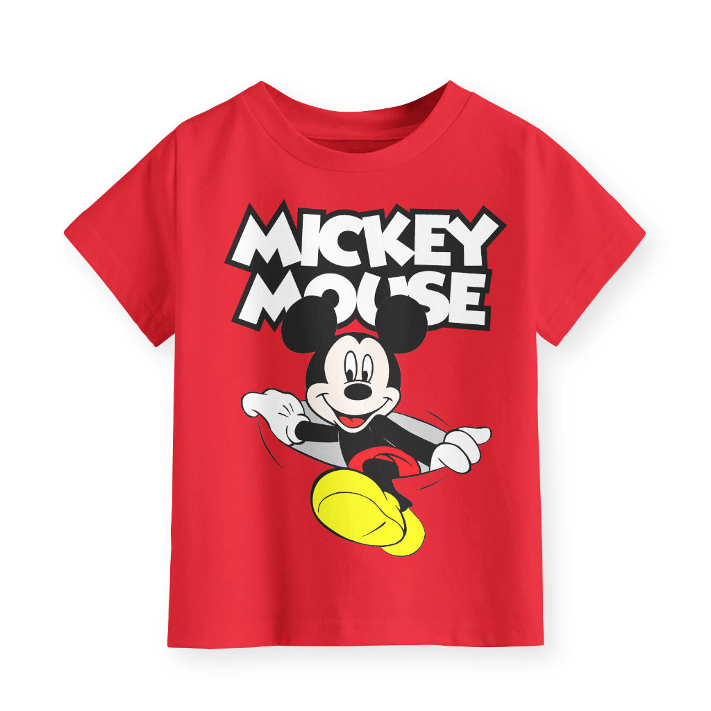 Kaos Anak Laki-Laki Perempuan Unisex Terbaru Motif Mickey Mouse