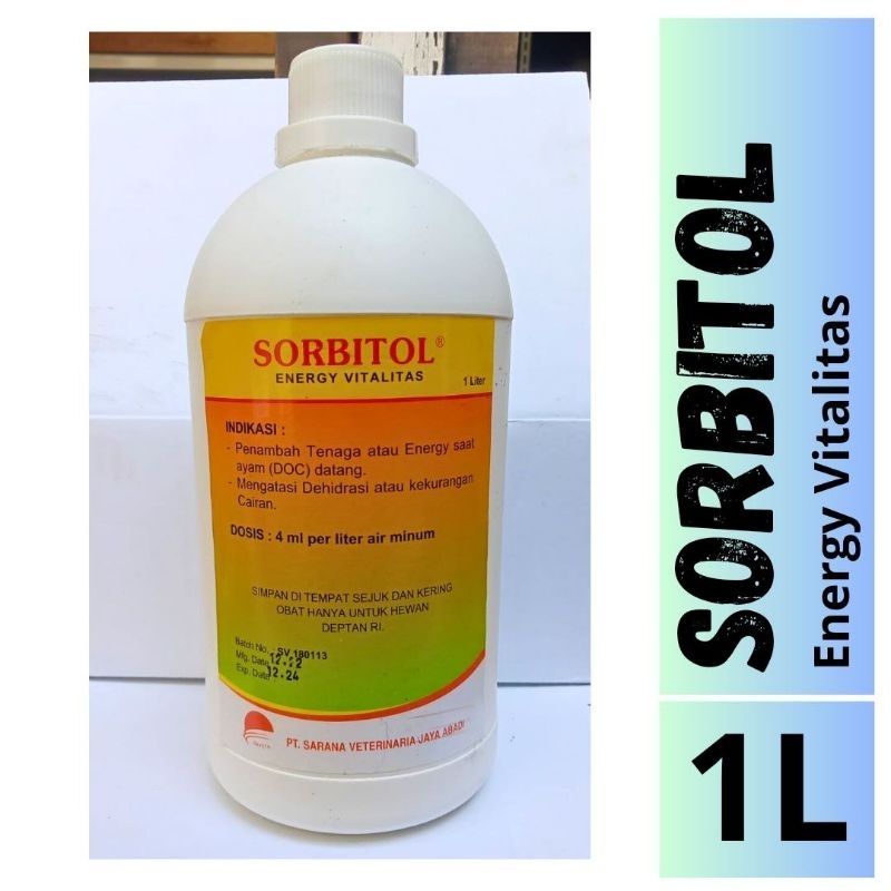 Veta Sorbitol - CETAVIT SORBI 1 L - Suplemen Recovery Energy Instant Ternak