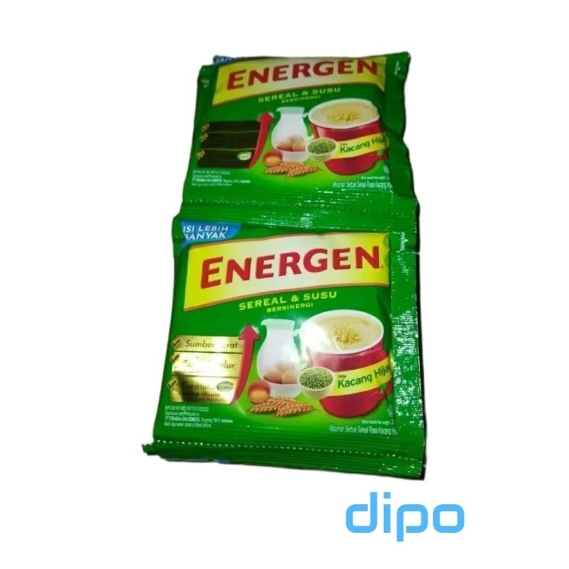 

Energen KACANG IJO Renceng isi 10 sachet