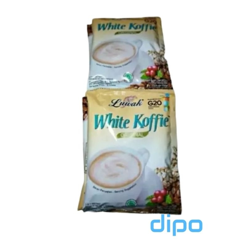 

WHITE KOFFIE Kopi Luwak Renceng 10 sachet