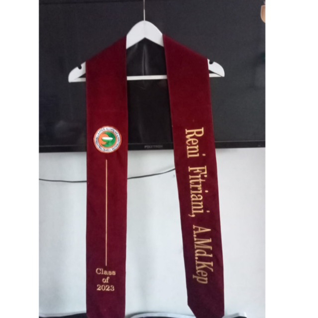 Selempang Wisuda Kalung kanan kiri