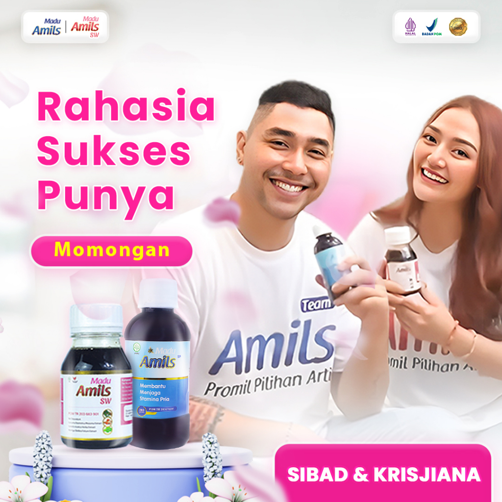 Amils - Madu Amil Wanita Promil Penyubur Kandungan Sukses Hamil Original