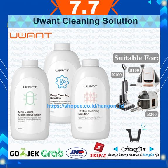 Uwant Cleaning Solution Textile Cleaning Mite Control Deep Cleaning Sabun Detergen Cairan Vacuum Wewangian Perawatan Rumah