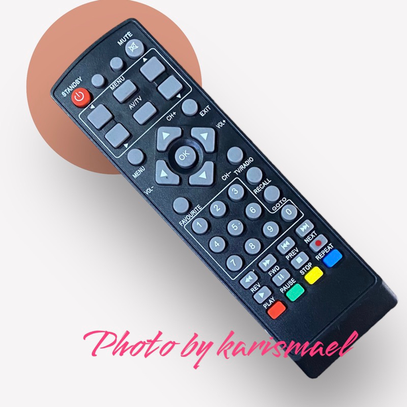 REMOTE MESIN TV DIGITAL / TV DIGITAL WCOM