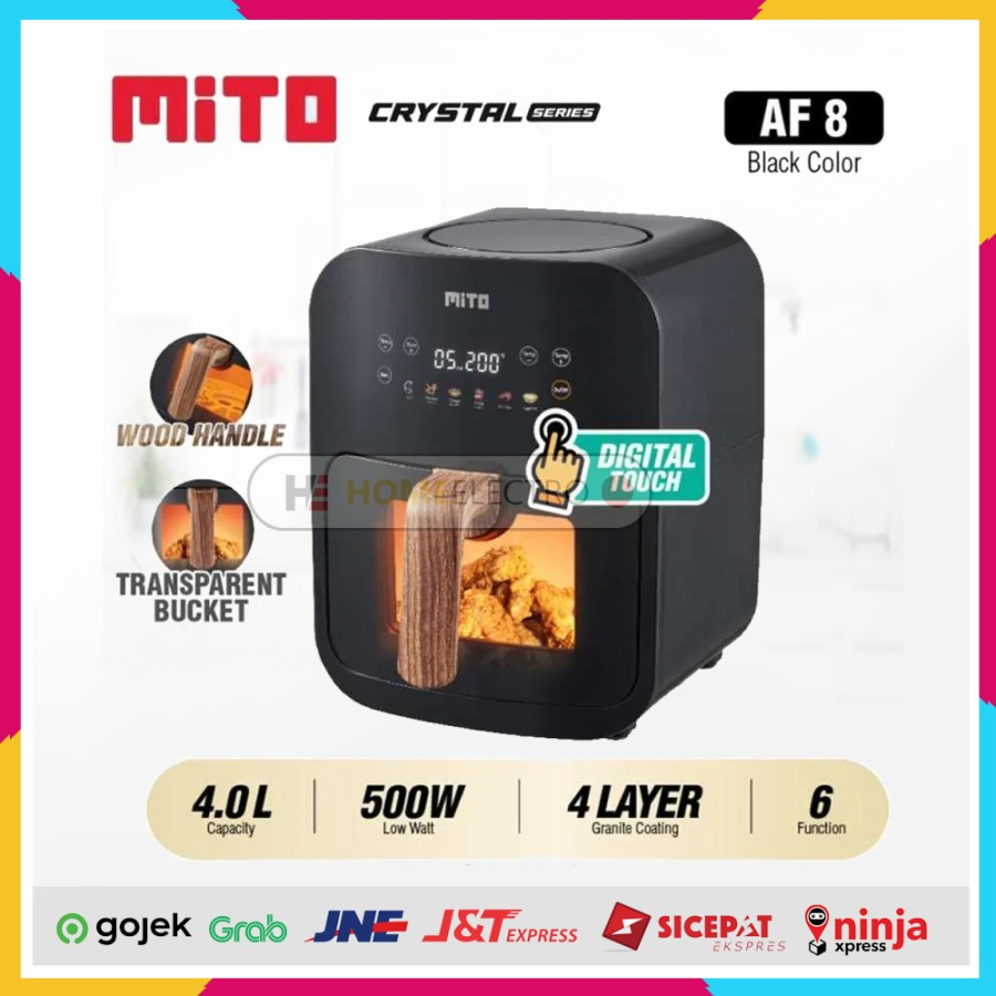 Mito Air Fryer AF8 Crystal Series 4L