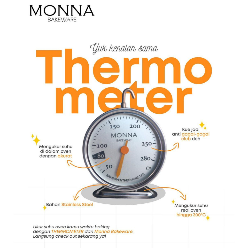 Termometer Monna Bakeware / Thermometer Oven