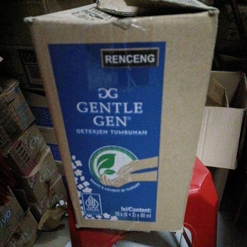 DETERJEN GENTLE GEN SAC, 16  BKS SATU RENCENG