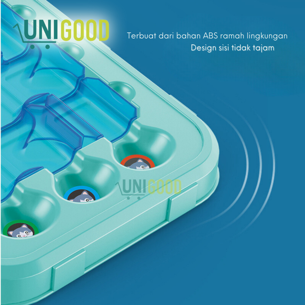 UNIGOOD - Mainan Edukasi Anak Bola Puzzle Ball Maze