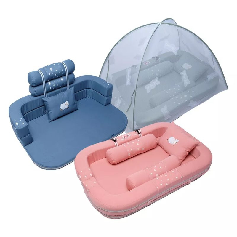 Dialogue Baby Kasur Set Kelambu 1 Bantal 2 Guling  DGK9116 Zeon Series