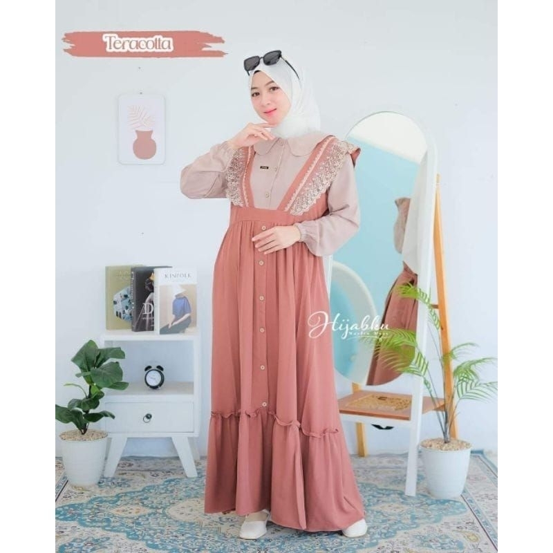 Gamis cringkle Lirra 1