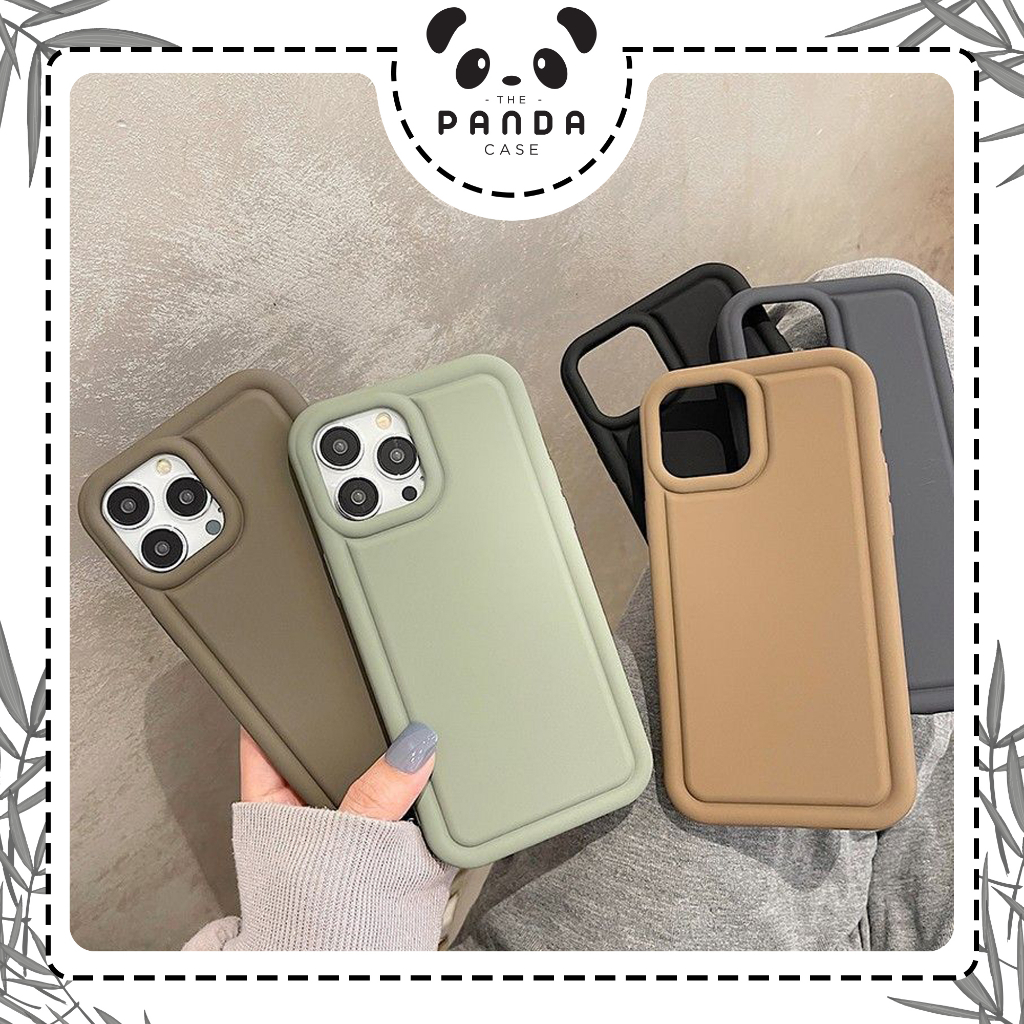 [TPC] Korean Round Soft Case (1/2) Nude Colour Phone Case IPHONE 7 8 PLUS X XS MAX XR 11 12 13 14 PRO PLUS PRO MAX - IP094