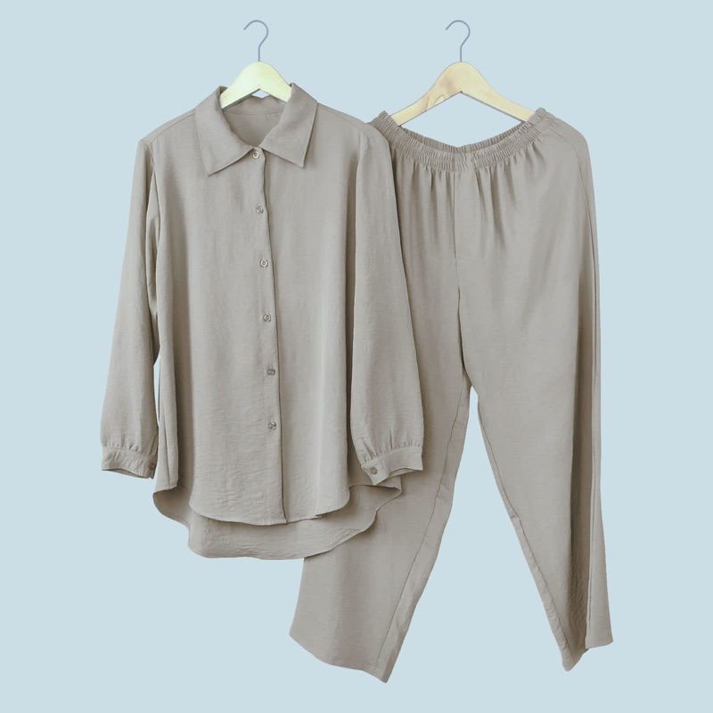 DYSEE - CITRA / Oneset Kemeja Cringkle