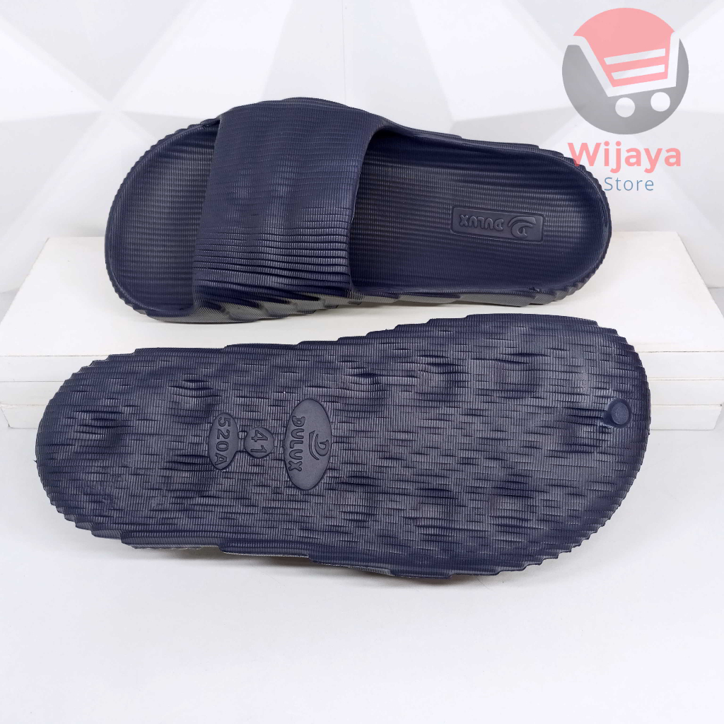 Sandal Slop Tebal 8831 Sendal Viral Ringan Tebal Slide Pria Selop Laki-laki Desain Unik