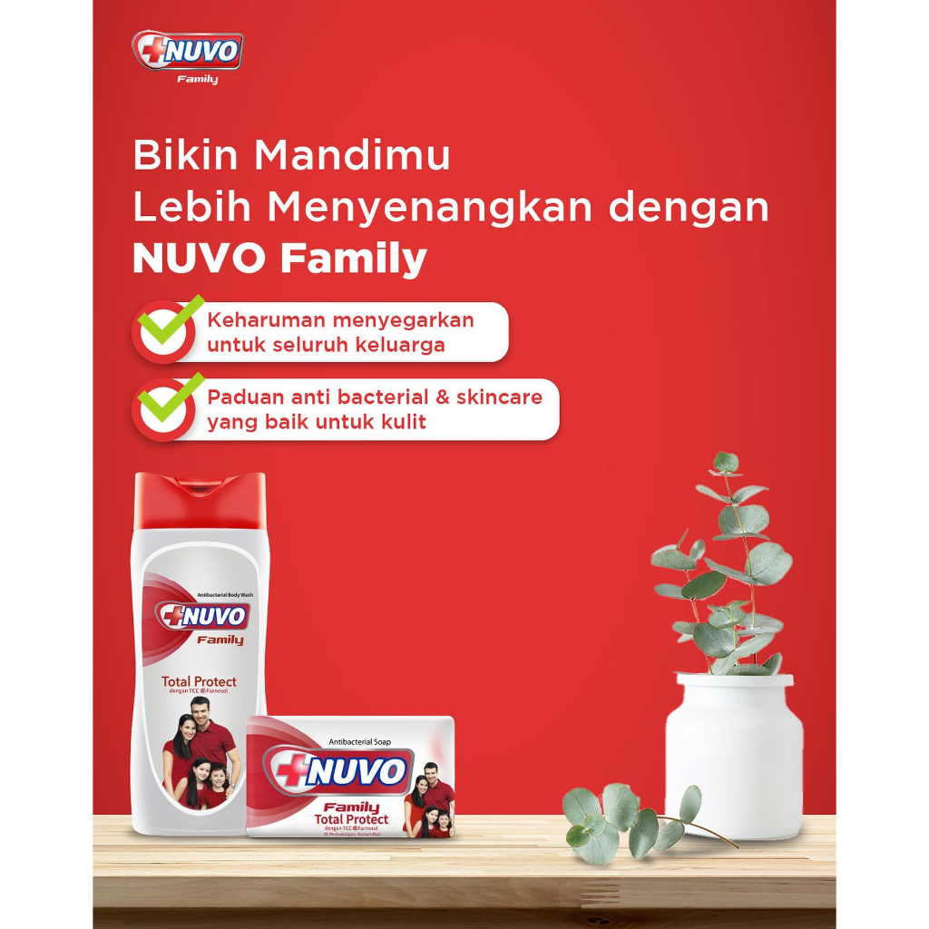 NUVO FAMILY BAR SOAP 76gr SABUN MANDI BATANG BATANGAN CARE FRESH NATURE TOTAL MILD PROTECT PINK KUNING HIJAU MERAH BIRU ACTIVE CLEAN-COOL ANTIBACTERIAL GROSIR MURAH PERAWATAN TUBUH KECANTIKAN SABUN MANDI