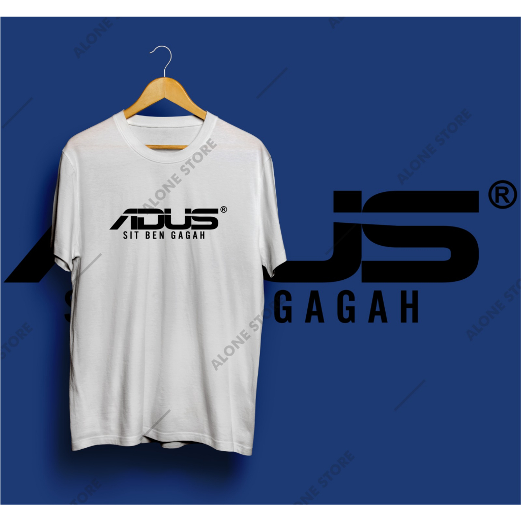 Kaos Plesetan ADUS  Kaos Sablon Plesetan  Kaos Sablon Murah