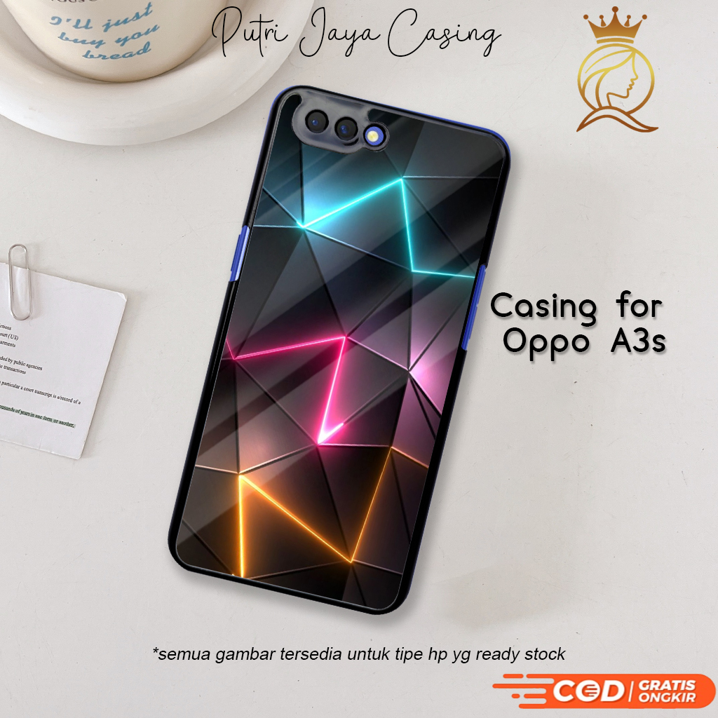 Case Hp Oppo A3s Oppo A3s Casing Oppo A3s Motif ABSTRAK KUBIK Casing Terbaru Case Karakter Lucu Kere