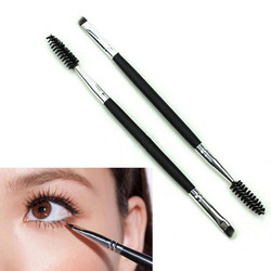 ✿ELYSABETHME✿  Kuas 2in1 alis dan eyebrow brush make up untuk merapihkan bulu mata