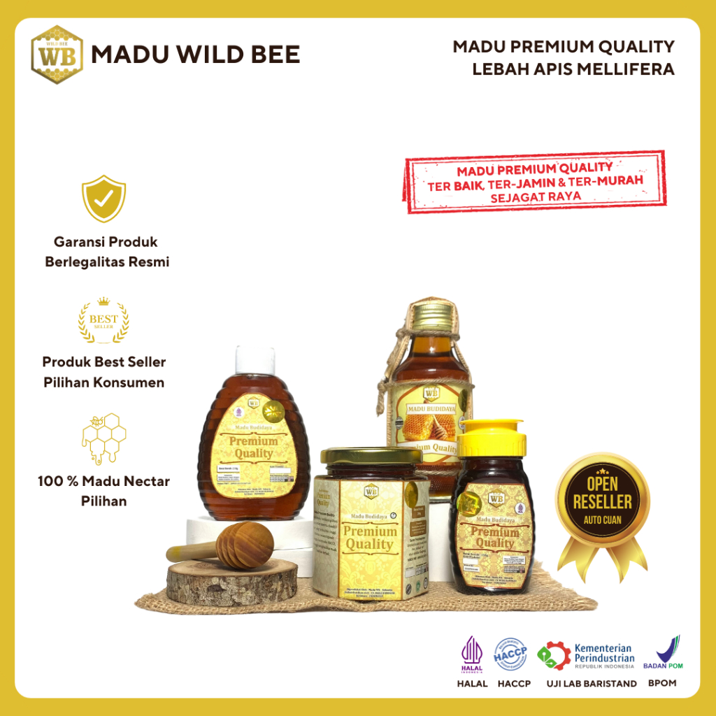 

Madu Premium Quality- Madu Yaman / Madu Asli dan Murni Wild Bee