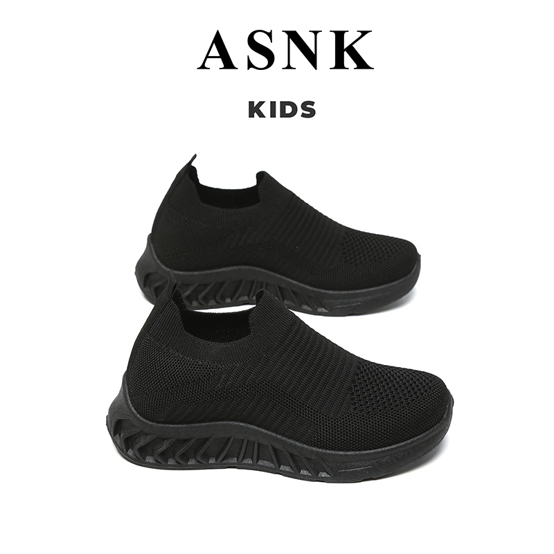 [GROSIR][COD] SEVEN_DAY SEPATU SLIP ON RAJUT UNTUK ANAK-ANAK USIA 3-15  WM2315