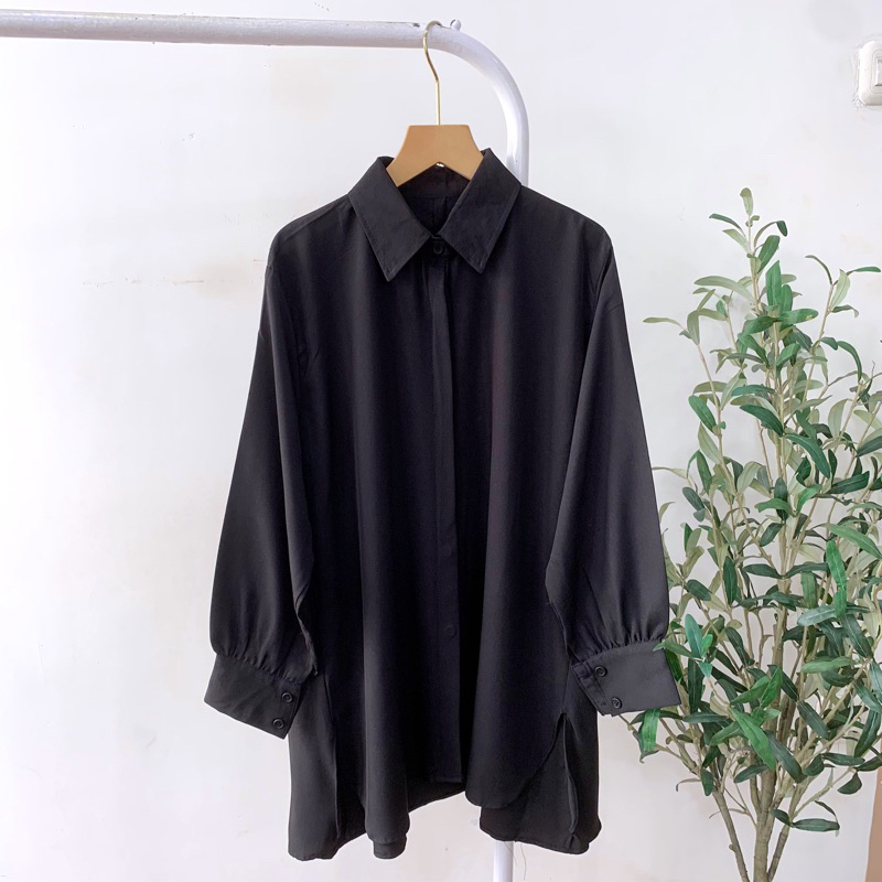 DB - ZAVIA BLOUSE OVERSIZE ATASAN WANITA BAHAN SHAKILA ADEM LENGAN BALON BUSUI FRIENDLY JUMBO LD 120 TERBARU KEKINIAN VIRAL 3175