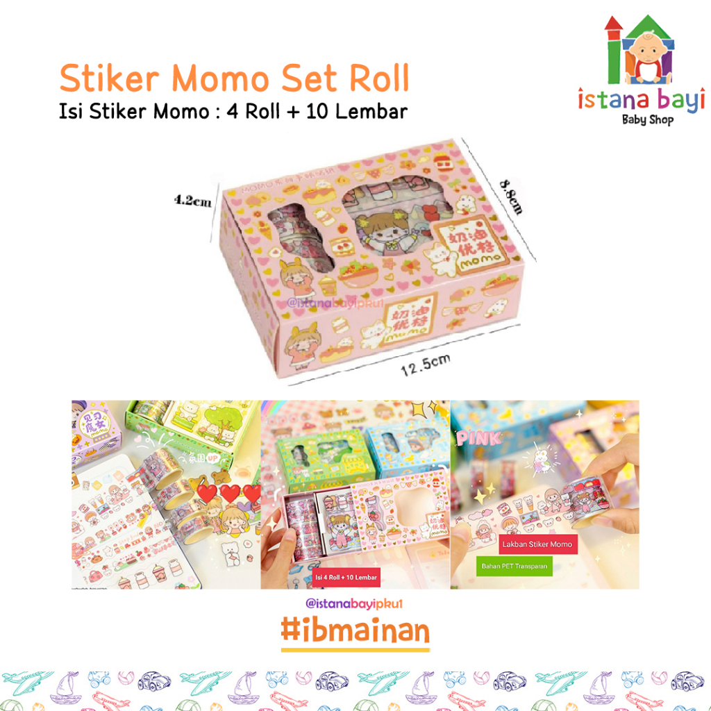 STIKER SET SOLETIP - MAINAN STIKER SOLATIP