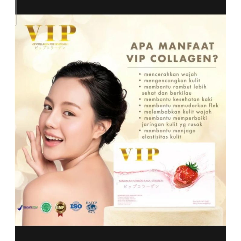 vip collagen pemutih badan