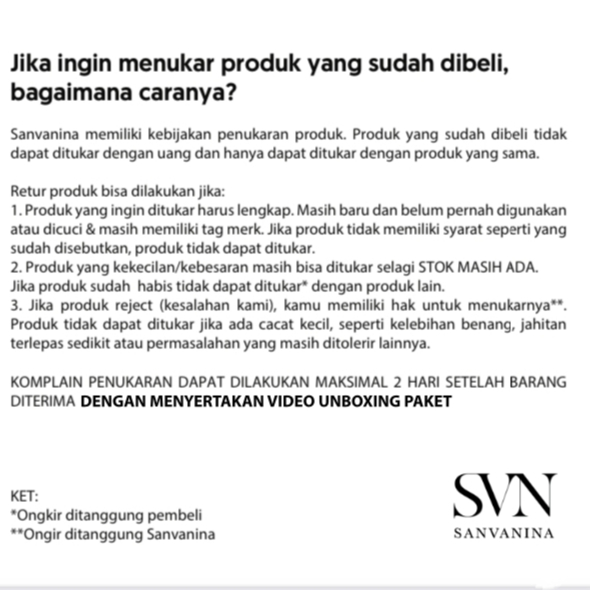 SANVANINA Celana Chino Pendek Slim Fit Hitam | Short Harper Chino Black Pants EA-026D