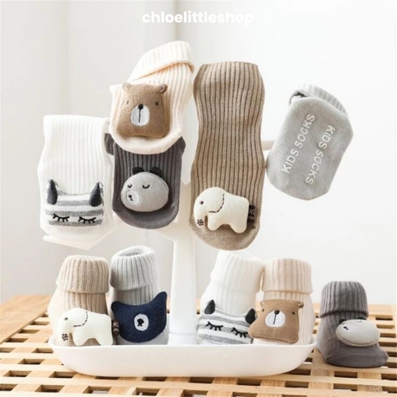 Kaos Kaki Anak Bayi 3D QNS / Baby Socks