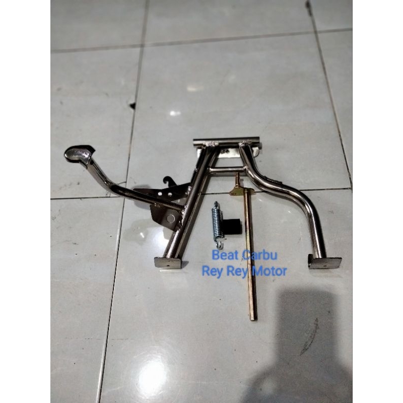 Standar 2/Tengah Chrome+As+Per Karet Beat Carbu/Scoopy Carbu/Spacy Carbu Ring 17