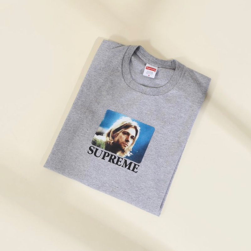 Sup. Kurt Cobain Grey Tee