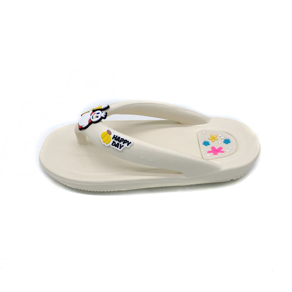 Sandal Jepit Sandal Wanita Dewasa Bahan Licin Model Terbaru Motif Mixue Dan Banana UK.35-40