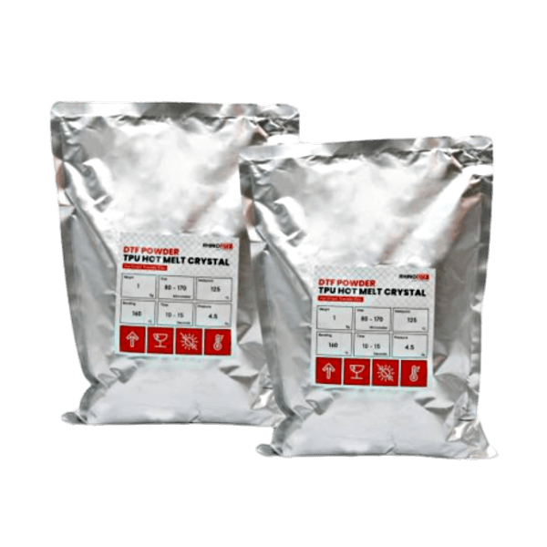 Rhinoflex Powder Premium Dtf White - Sablon Dtf Hot Melt Adhesive Powder 1 Kg Tbk