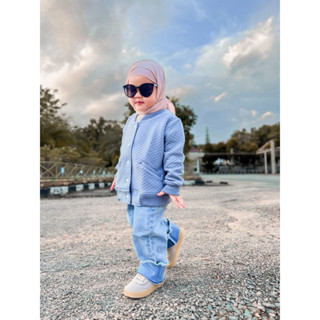 LITTLE CARACAL AXEL BOMBER JAKET ANAK UNISEX BAJU ANAK UNISEX FASHION ANAK UNISEX 1-6 TAHUN