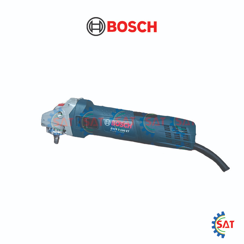 BOSCH GWS7-100ET MESIN GERINDA GWS 7-100 ET ANGLE GRINDER 4" GWS 7-100ET