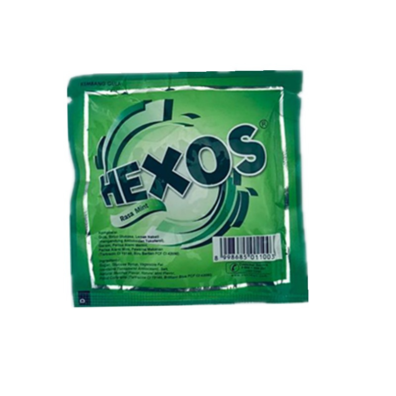 Permen * Hexos * isi 5butir x 2.5g