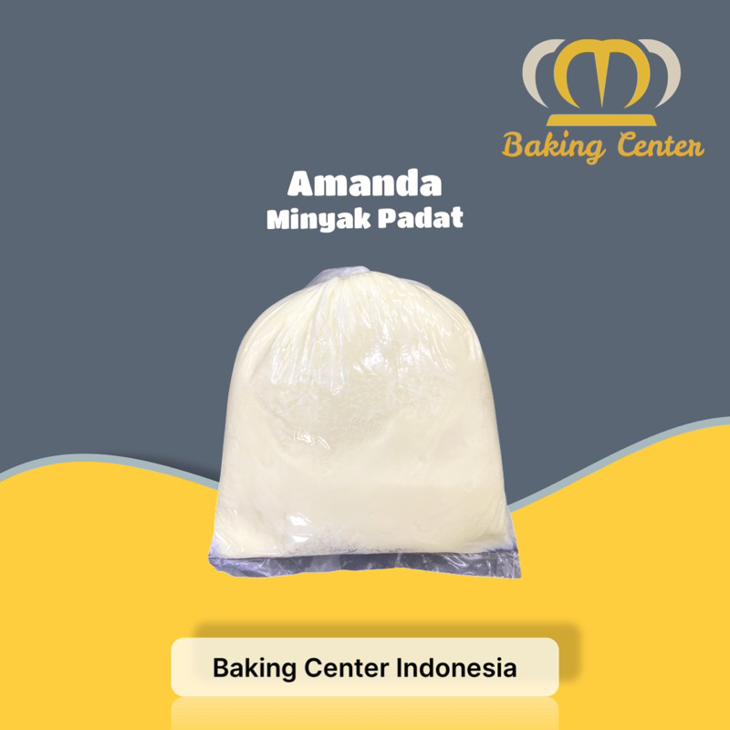 

Amanda Frying Fat 15kg - Minyak Padat Amanda Repack 500gr