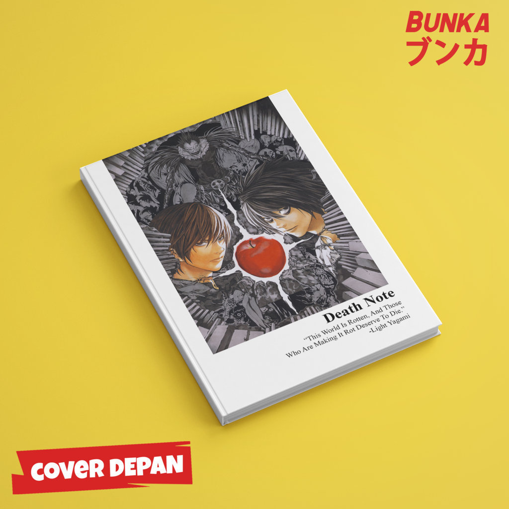 

Note Book Aesthetic Anime Death Note Hardcover A5 Buku Tulis Catatan Notes Agenda Planner Jurnal vintage buku catatan story book kado anniversary valentine cowok cewek murah