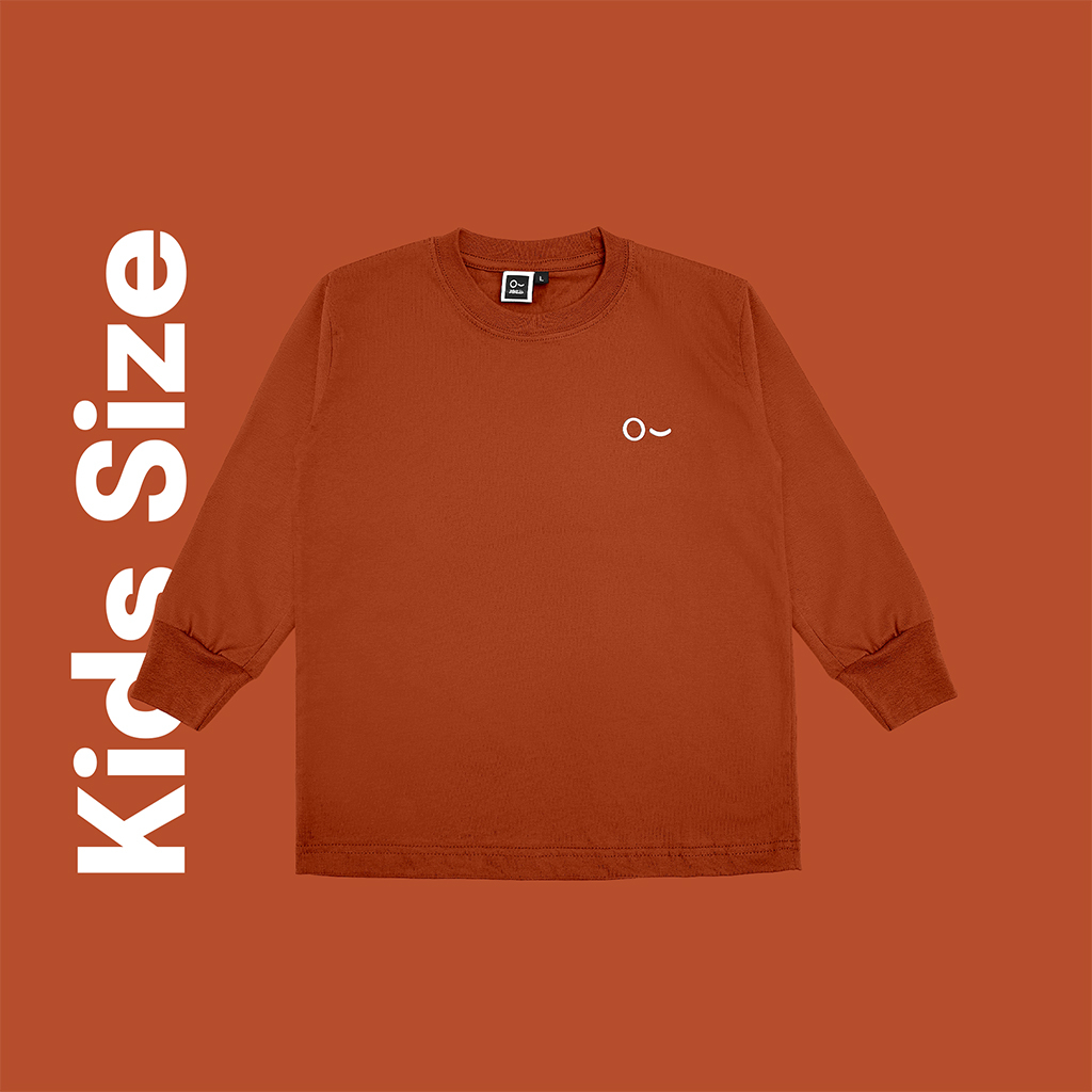 JOHNJILL - Kids Long Sleeve / Kaos Lengan Panjang Anak Usia 1 - 8 Tahun