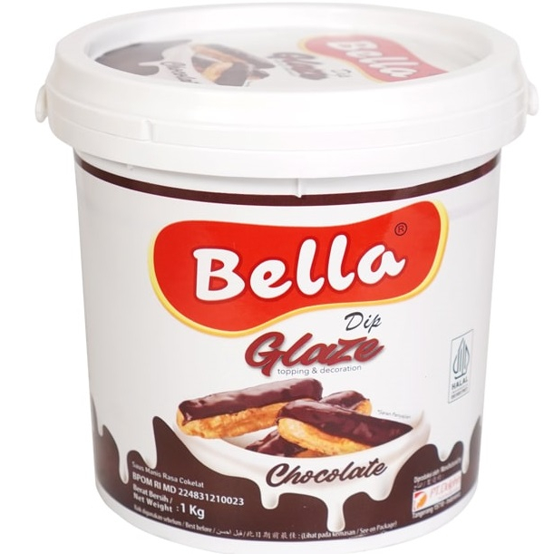 

BELLA DIP GLAZE COKLAT 1 KG