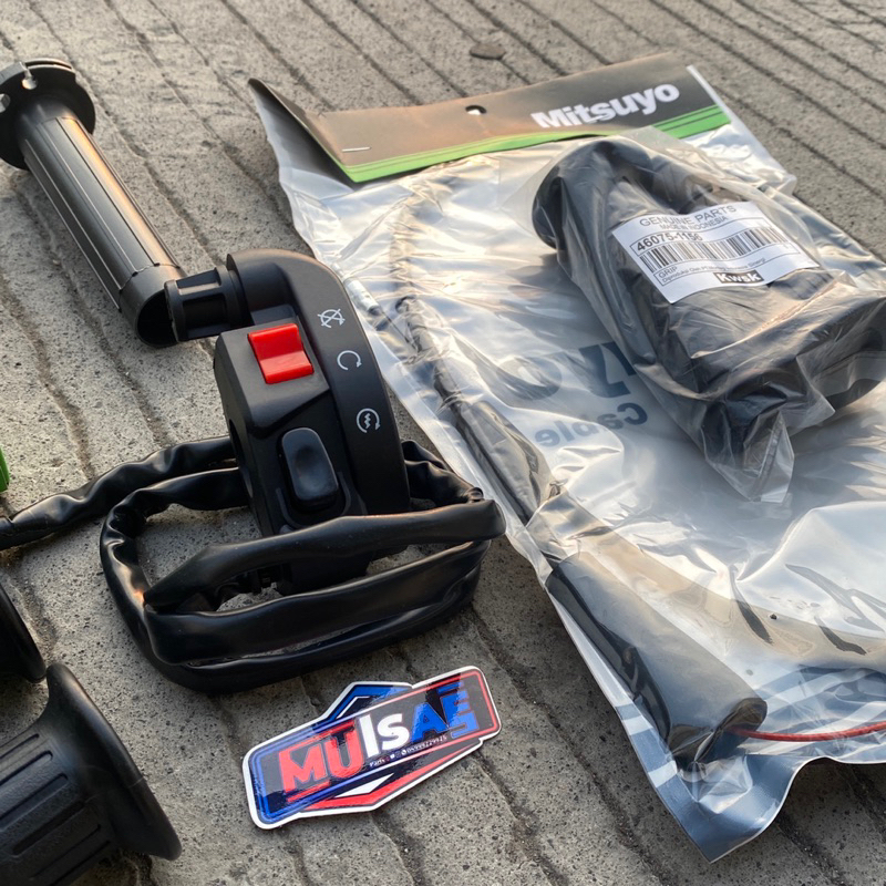 HOLDER SAKLAR KANAN KIRI KSR+VIXION OLD+HANGRIB KAZE PAKET LANGKAP