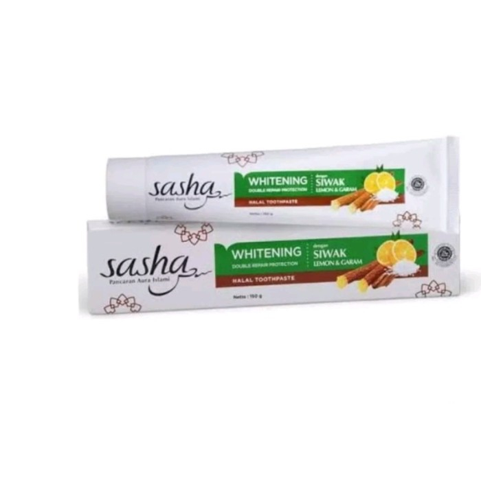 PASTA GIGI SASHA SIWAK HERBAL ANTIBACTERIAL 65GR