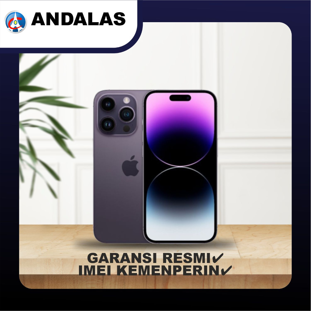 IPHONE 14 PRO GARANSI RESMI INDONESIA