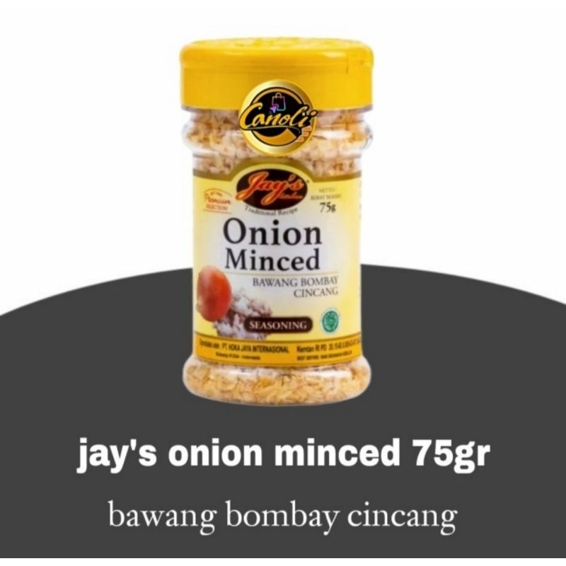 jay's onion minced 75gr jays bawang bombay cincang 75 gr jays onion