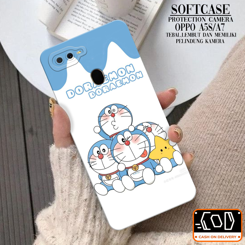 Softcase Oppo A5S/A7 Soft Protection Camera Case Oppo A5S/A7 Terbaru Pelindung Belakang Oppo A5S/A7 