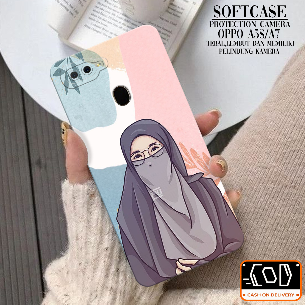 Softcase Oppo A5S/A7 Soft Protection Camera Case Oppo A5S/A7 Terbaru Pelindung Belakang Oppo A5S/A7 