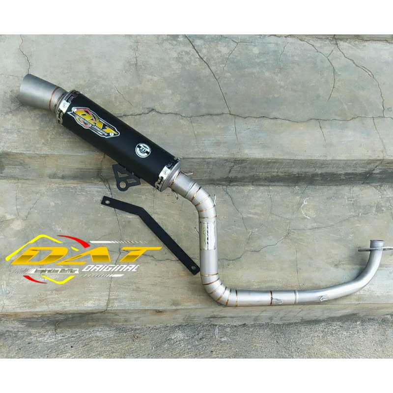 knalpot DAT original tipe sanblas(series) vario, nmax, aerox FREE BREKET