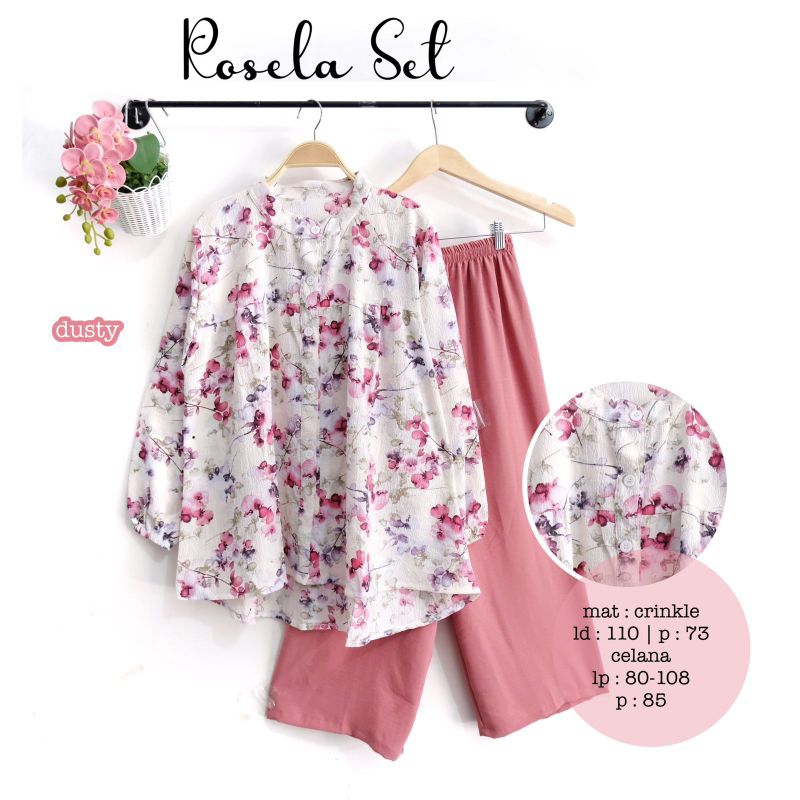 ROSELA SETELAN BAJU WANITA TERBARU