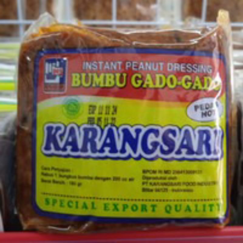 

Bumbu Gado-gado Karangsari Pedas Hot 180gr